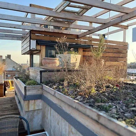 Sunny/stylish Rooftop Home/private Balcony Shared Jacuzzi